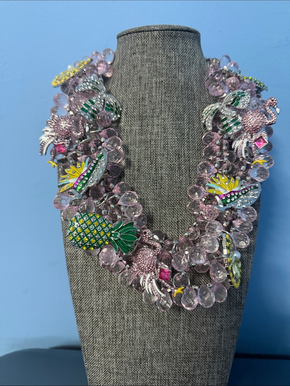Sassy Jones Malibu Pineapple Necklace -
